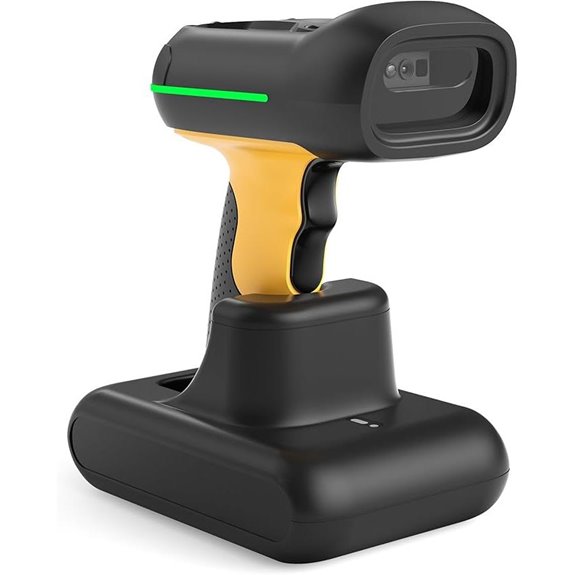Inateck Wireless Barcode Scanner with Charging Stand