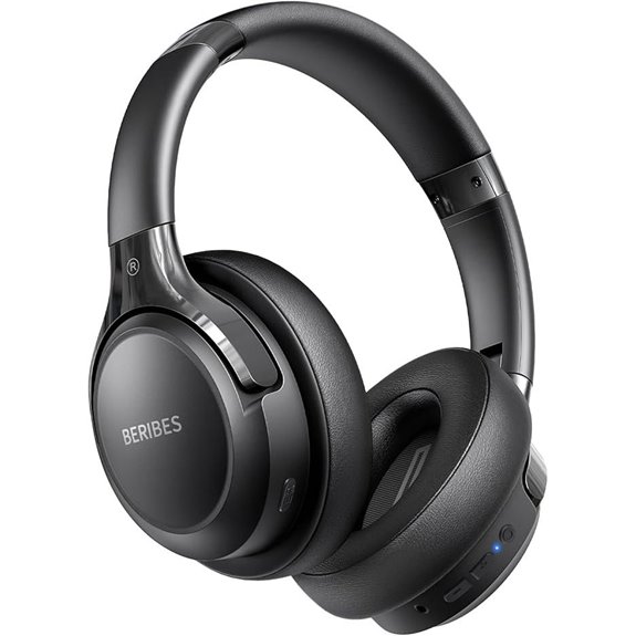 BERIBES Bluetooth Over-Ear Headphones with Microphone