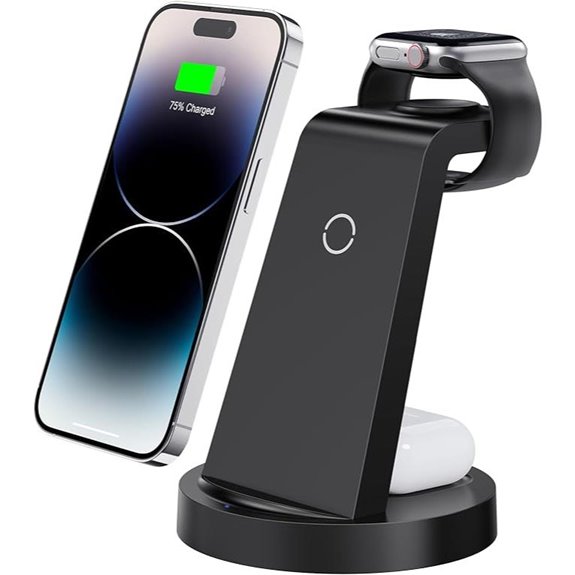 3-in-1 Wireless Charging Station for iPhone Watch AirPods