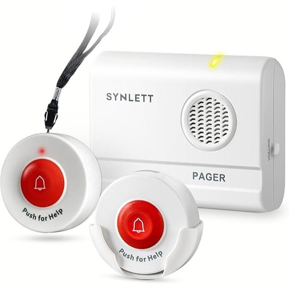 Caregiver Wireless Call Buttons for Elderly and Seniors