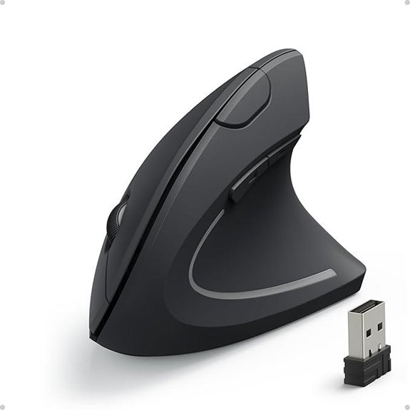 Anker Wireless Ergonomic Optical Mouse for Work