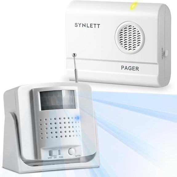 Wireless Bed Alarm & Fall Prevention Pager System