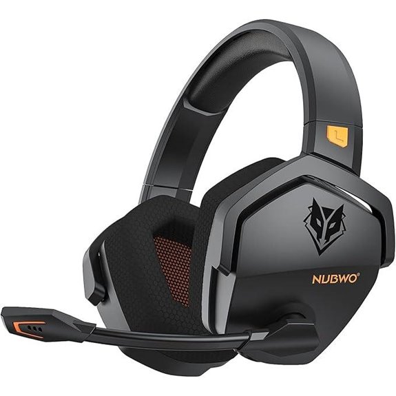 NUBWO Wireless Gaming Headset with Mic 100-Hour Battery