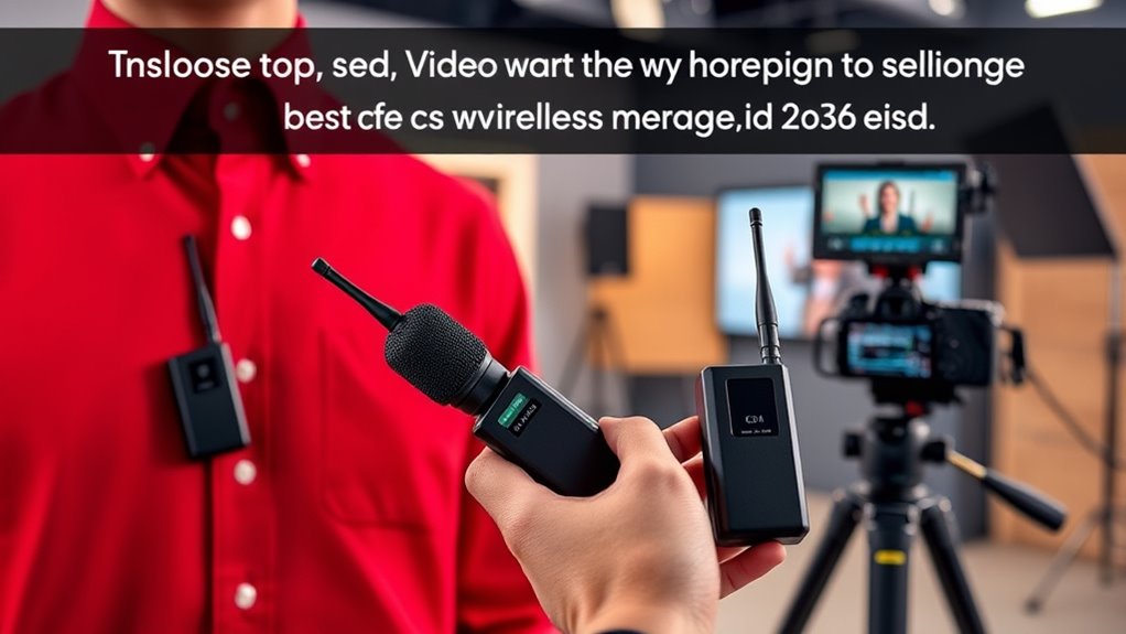 wireless mic selection tips