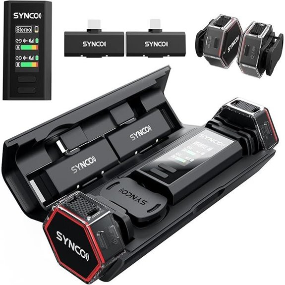 SYNCO G4 Wireless Microphone System with 200M Range