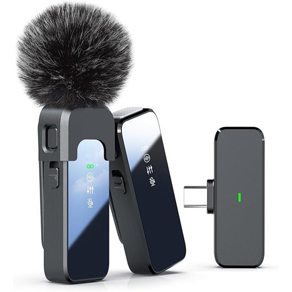 Wireless Lavalier Microphone for iPhone & Android