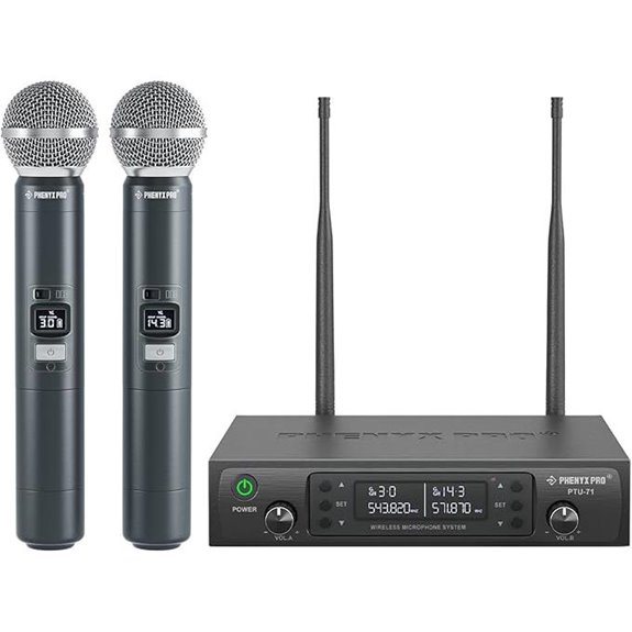 Phenyx Pro Wireless Microphone System with 2 Mics