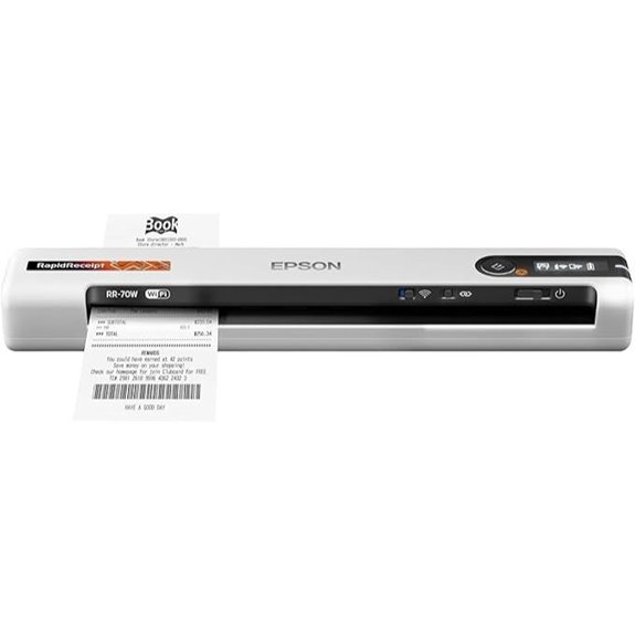Epson RR-70W Wireless Mobile Receipt & Document Scanner