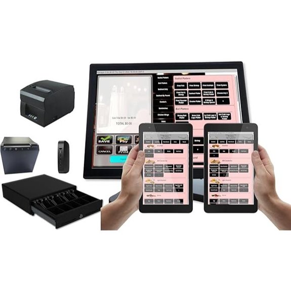 Point of Sale System with WiFi Kitchen Printer