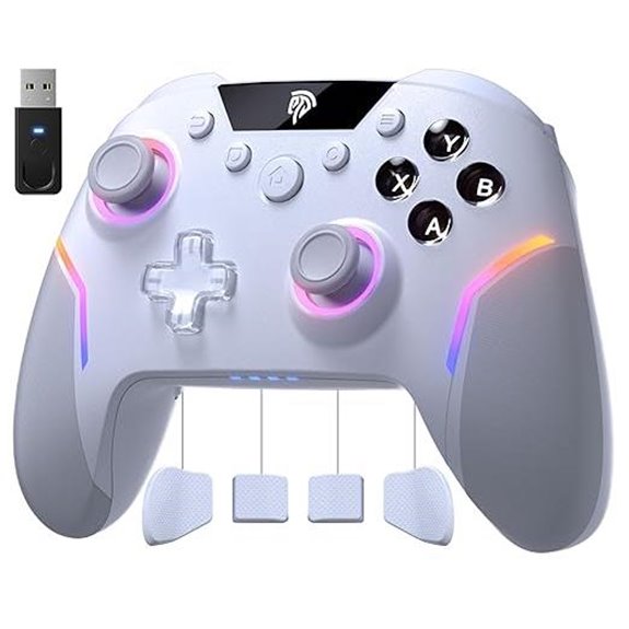 EasySMX X20 Wireless Gaming Controller with RGB Backlight