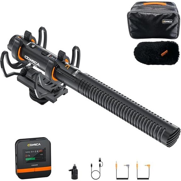 COMICA VM40 Shotgun Microphone with Wireless Modes