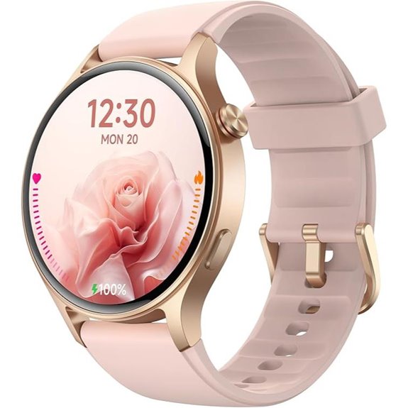 Fitpolo Smart Watch for Women with Heart Rate Monitor