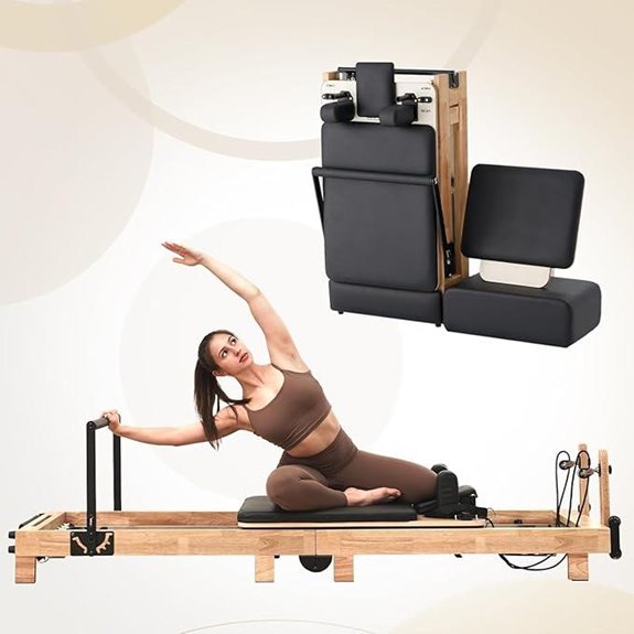 PAETA 92 Wooden Foldable Pilates Reformer Machine