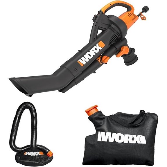 WORX Trivac 3-in-1 Leaf Blower & Mulcher