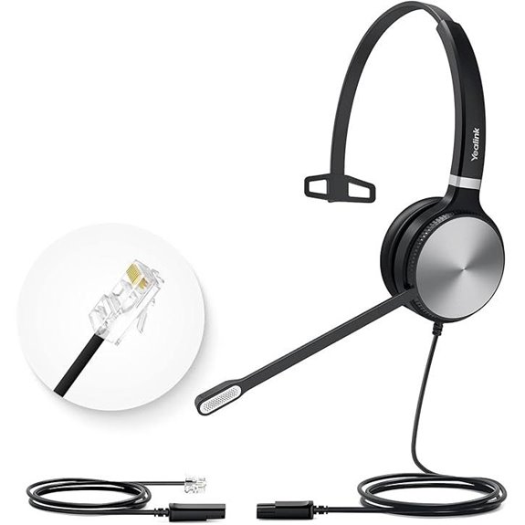 Yealink Headset for Office Phones with Microphone