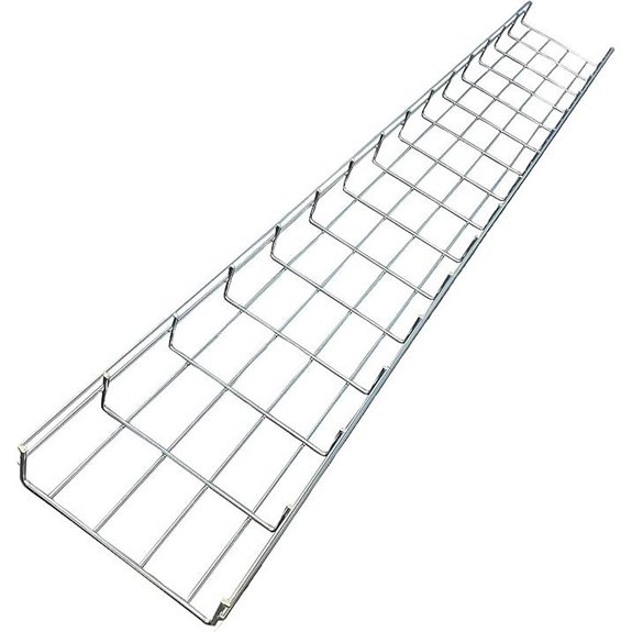 Kable Kontrol 5ft Wire Mesh Cable Tray Zinc Plated