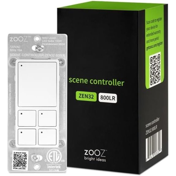 Zooz 800 Series Z-Wave Scene Controller