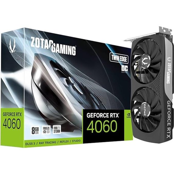 ZOTAC RTX 4060 8GB Twin Edge OC Gaming Graphics Card