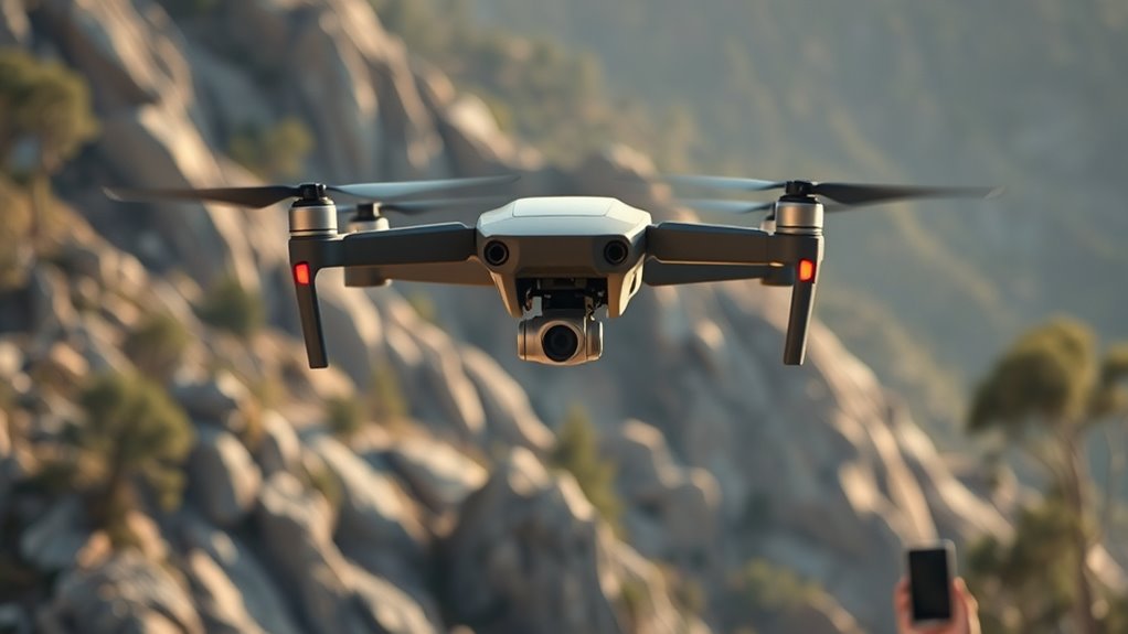 cinematic drone camera quality