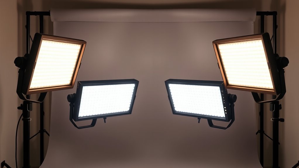 lighting quality and flexibility