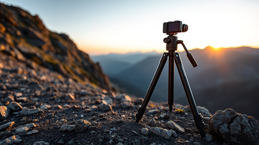 lightweight durable adjustable tripod
