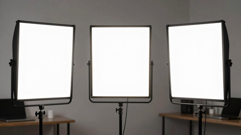 top led interview lighting