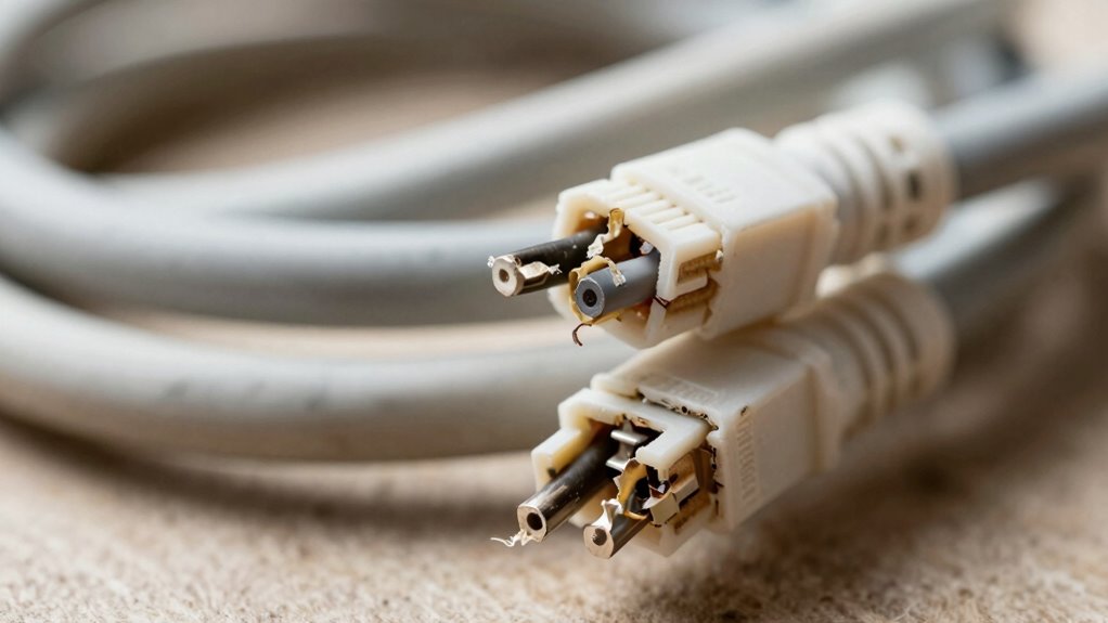 check cable durability and connections