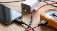 check charger and cable