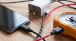 check charger and cable
