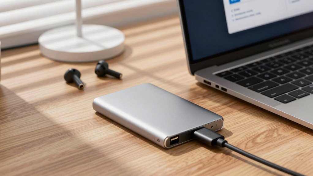 connect format backup device