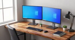 desk setup influences productivity