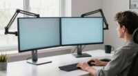 effective dual monitor arrangement