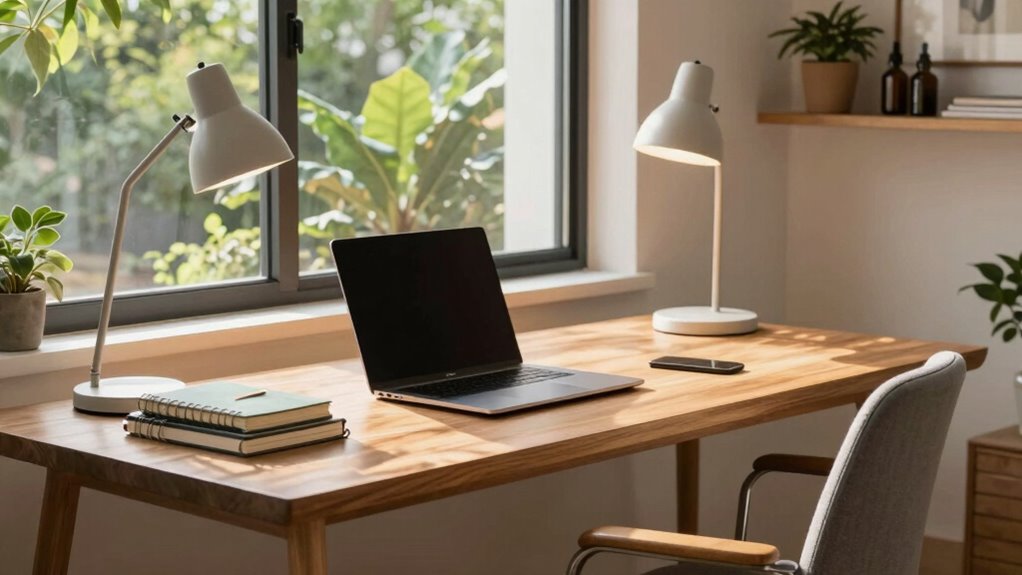 ergonomic organized focused routine