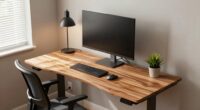 ergonomic tech workspace setup