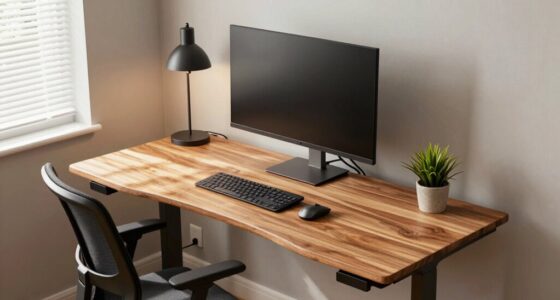 ergonomic tech workspace setup