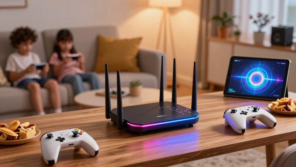 family focused secure gaming network