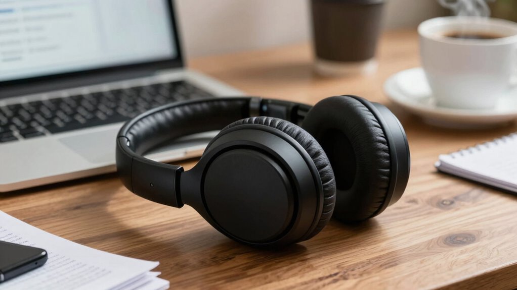 headphones enhancing productivity