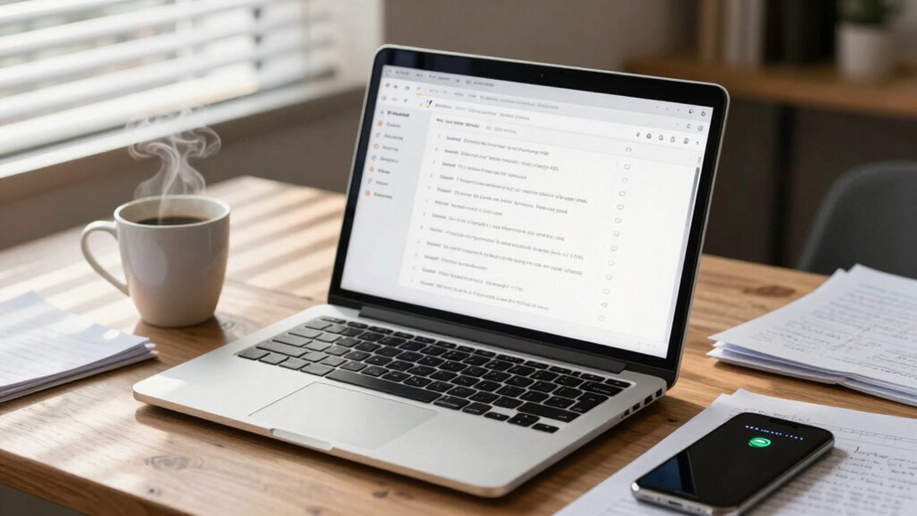 inbox dictates daily routine