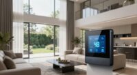 large home thermostat options