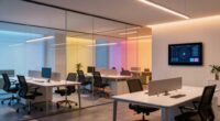 lighting transforms workspace atmosphere