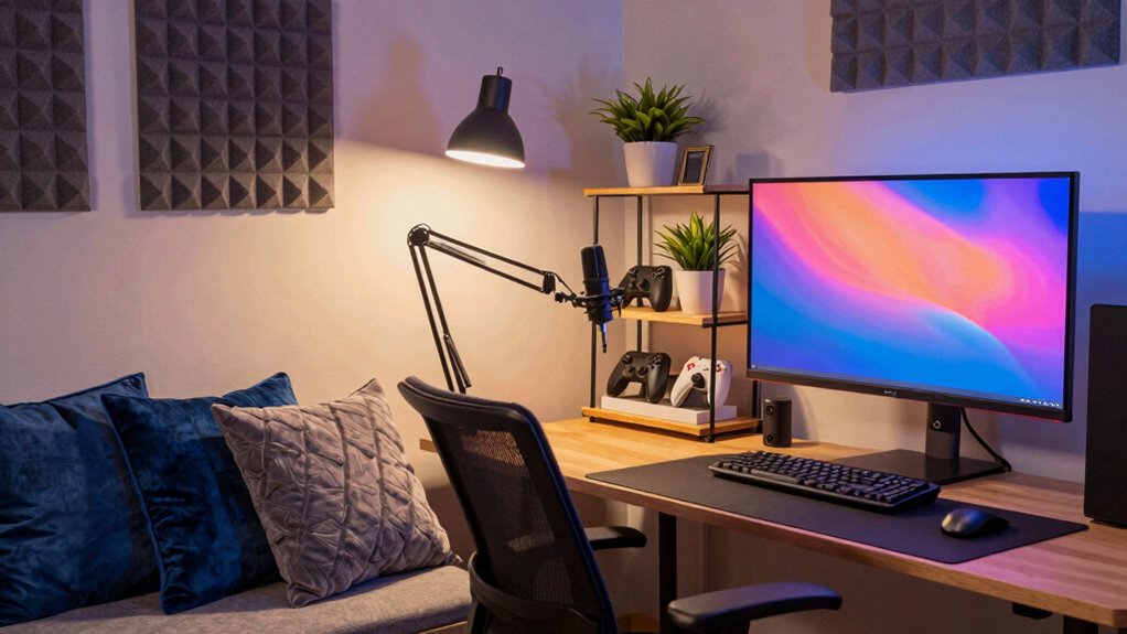 optimize audio lighting clutter
