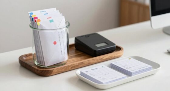 organize receipts and warranties