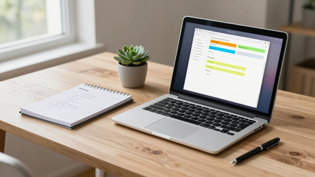 organized clear note system