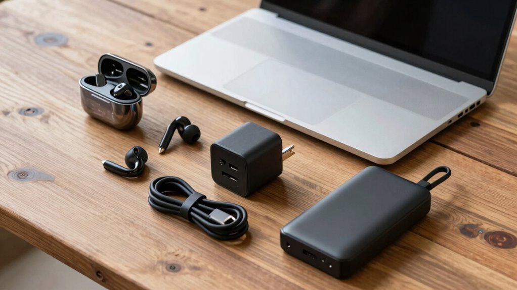 portable electronic travel essentials