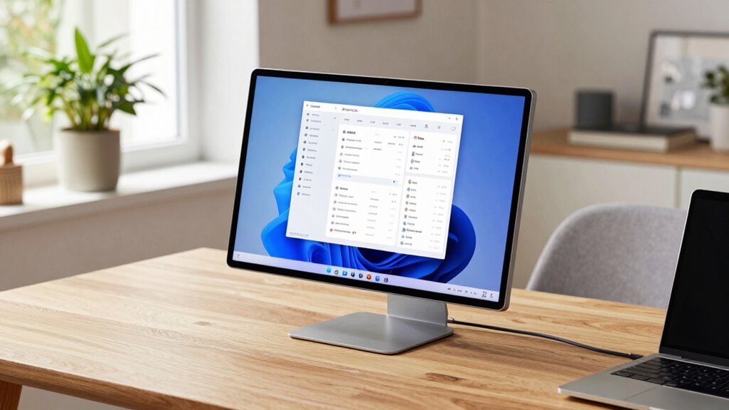 portable monitors enhance hybrid productivity