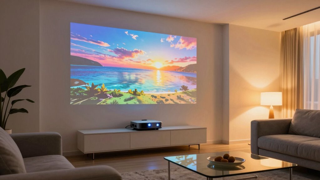 quiet vivid compact projector
