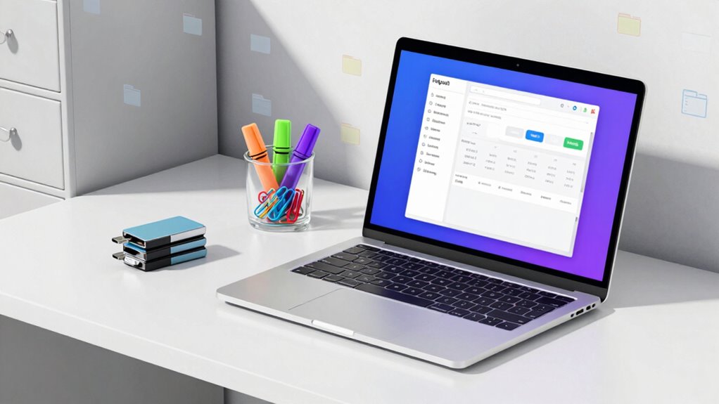 secure digital document organization