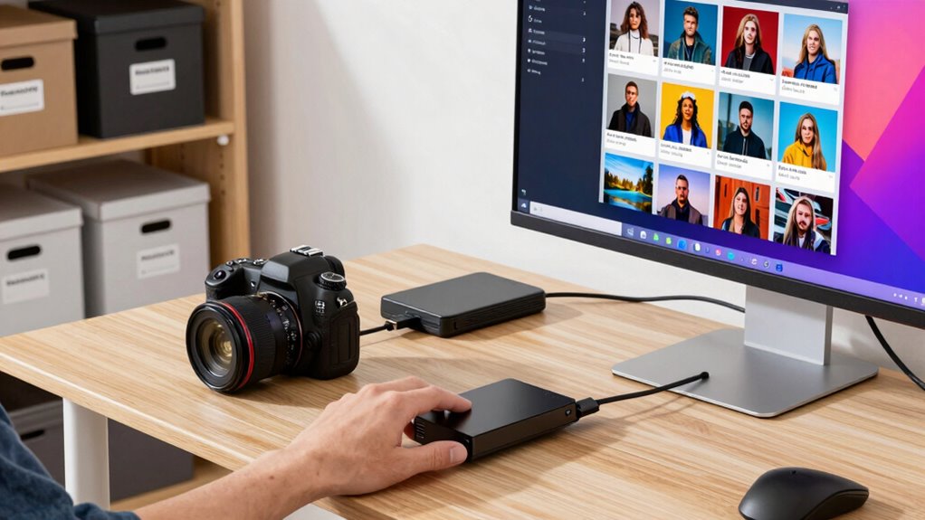 secure redundant photo backups