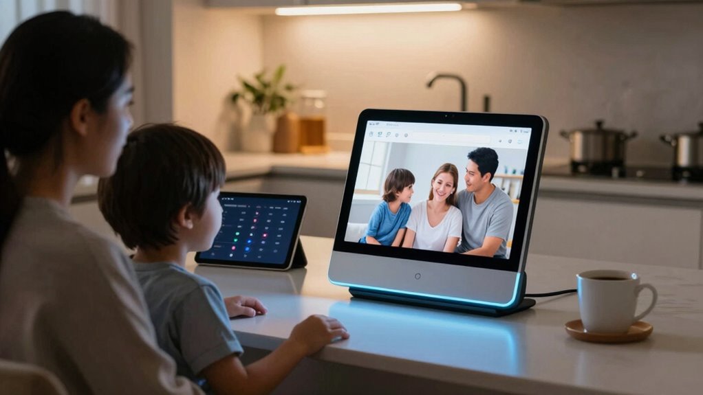 smart displays enhance family life