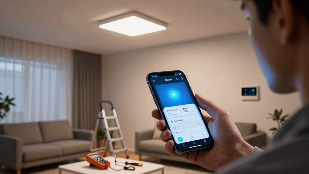 smart lighting troubleshooting steps